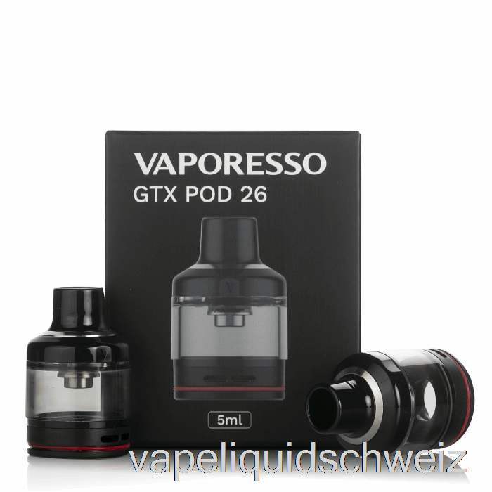 Vaporesso GTX Pod 22 & 26 Ersatzpods 5 Ml GTX 26 Pods Vape Ohne Nikotin